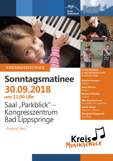 Sonntagsmatinee am 30. September 2018 um 11 Uhr im Kongresszentrum Bad Lippspringe (Foto: © istock.com /jeecis /Victority /Wavebreakmedia)